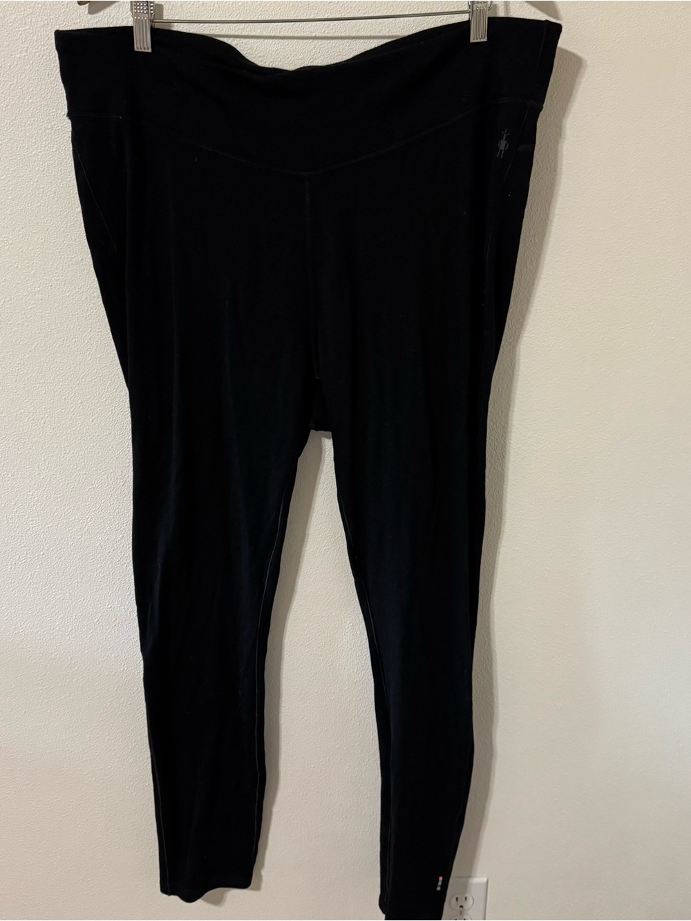 Smartwool Classic Thermal Merino 250 Base Layer Bottom Black Winter Outdoor-2X